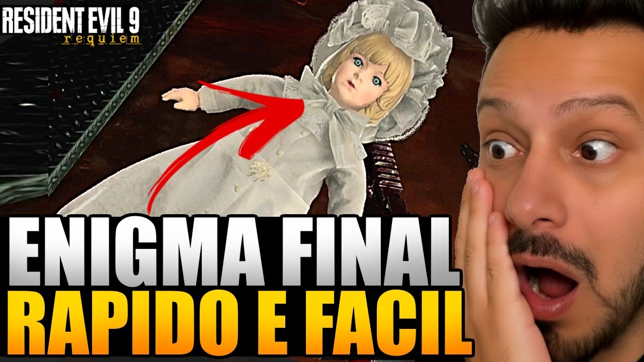 ENIGMA FINAL RESOLVIDO!! Resident Evil Requiem (RE9): Veja Como Resolver Fácil