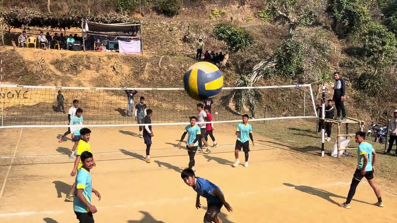 यता चर्का चर्की कस्ले पो जिन्त ला त? बन्दिपुर Vs गव्स्लुङ  तनहुँ का खेलाडीहरू 😱 volleyball game