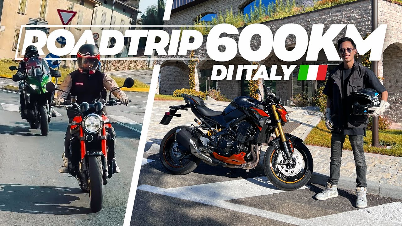 Ziko Jadi Anak Motor Langsung Road Trip di Itali‼️🇮🇹