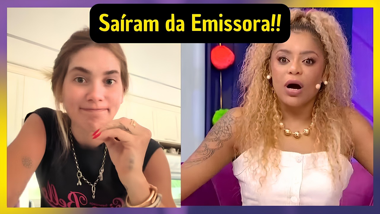 FORAM DEMITIDAS? VIRGINIA E CARIÚCHA SAÍRAM DO SBT, VEJA O QUE ACONTECEU!