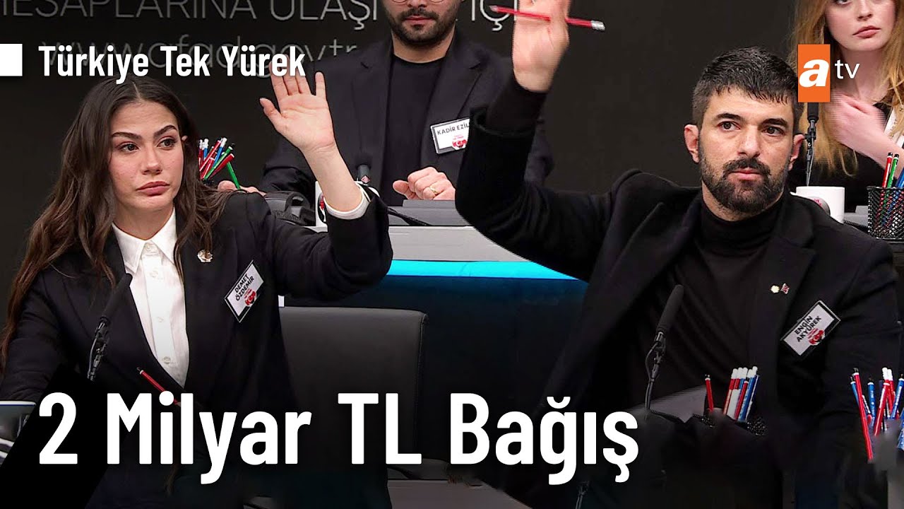Haluk Bayraktar 2 Milyar TL Bağışladı #T&uuml;rkiyeTekY&uuml;rek