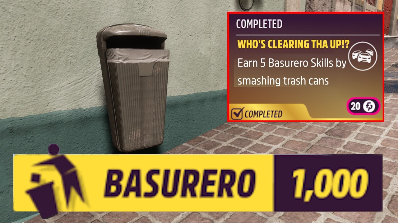 Forza Horizon 5 Who's Clearing This Up!? Forzathon Daily Challenge Guide | Series 61 Week 1 Summer