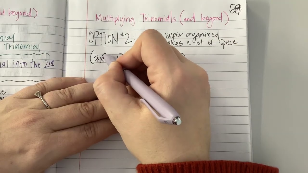 Multiplying Trinomials (and beyond)