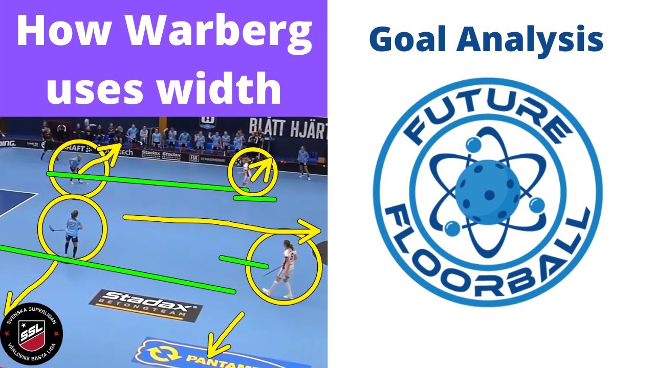 How Warberg Uses Width - Floorball Goal Analysis