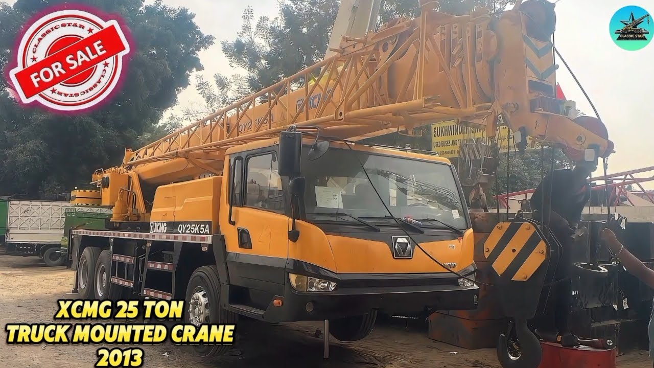 XCMG 25 TON CRANE FOR SALE !!! #xcmg #heavymachinery #heavyequipment
