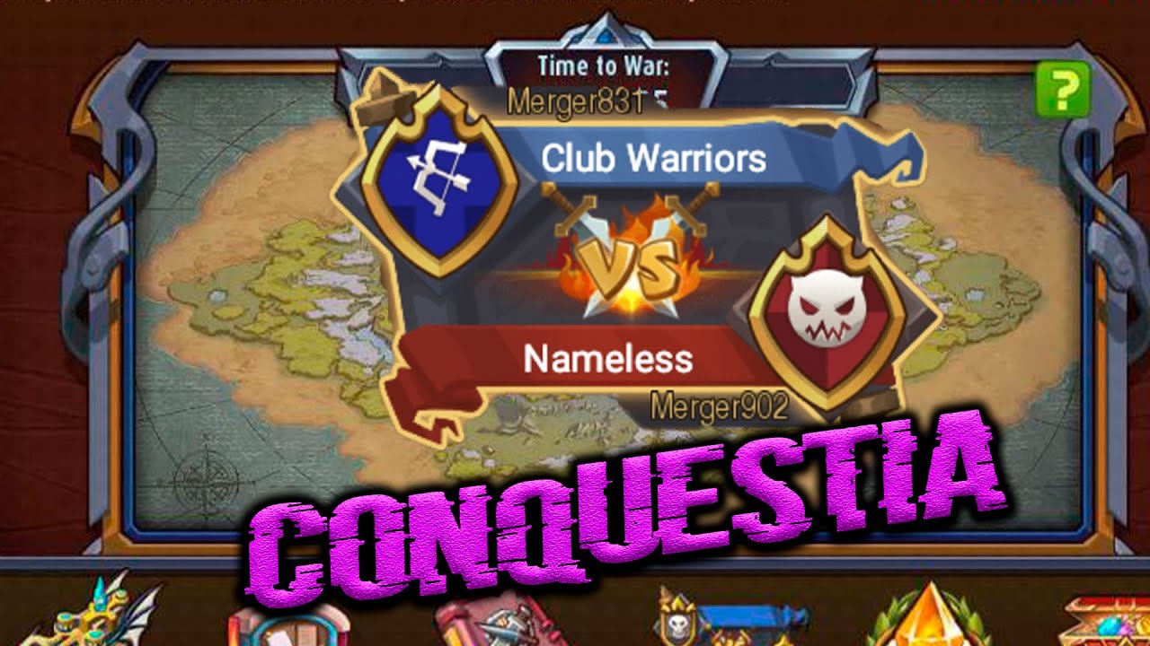 Magic Rush Heroes | Conquestia Club Warriors M831 VS Nameless M902