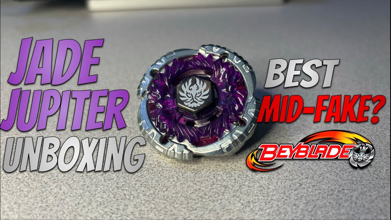 Beyblade Jade Jupiter Unboxing (Mid-fake)