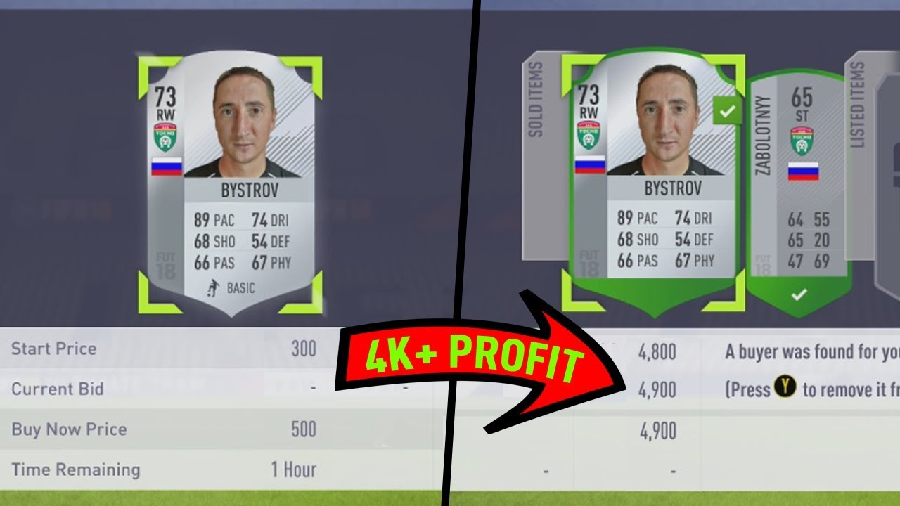 CRAZY SNIPING FILTERS THAT WILL MAKE YOU THOUSANDS! FIFA 18 ULTIMATE TEAM TRADING METHOD