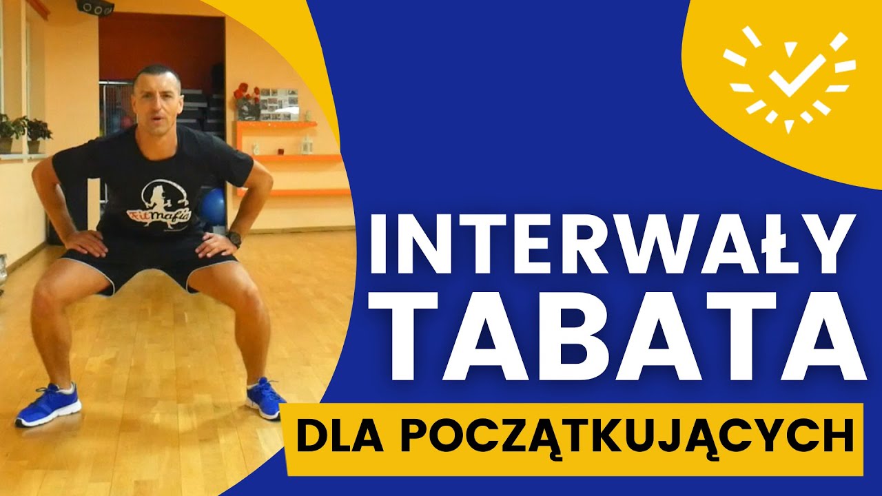 Trening Interwałowy TABATA dla Początkujących - Ćwiczenia na spalanie bez sprzętu w domu