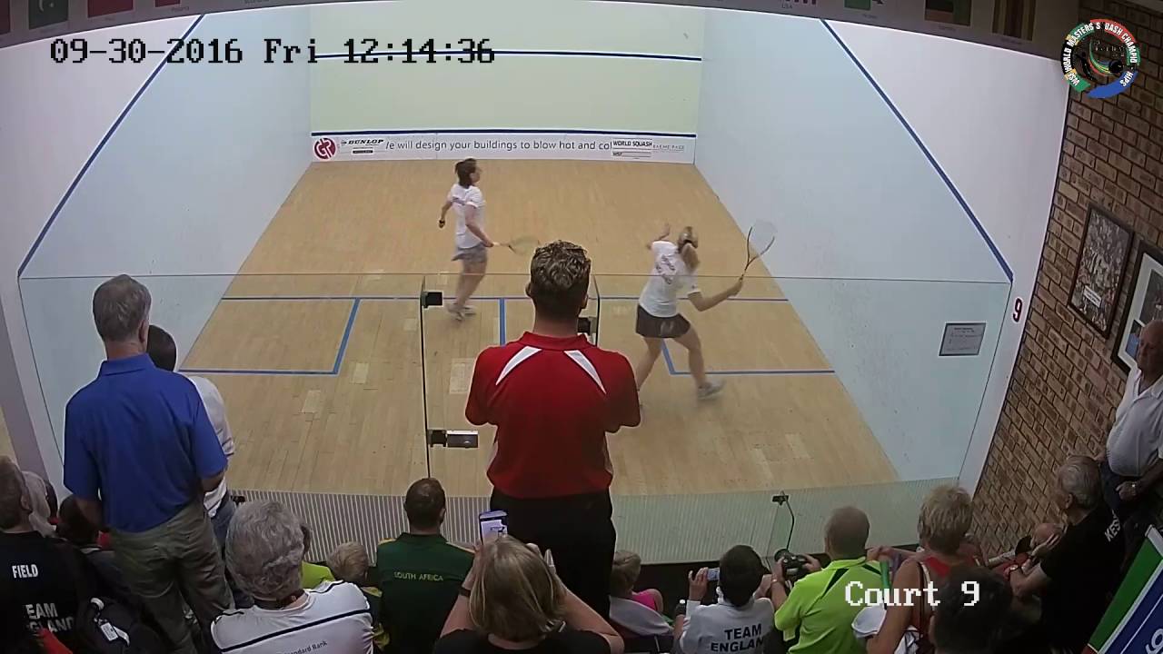 300387 Court9 World Masters Squash 2016 Cam1 30-09-2016