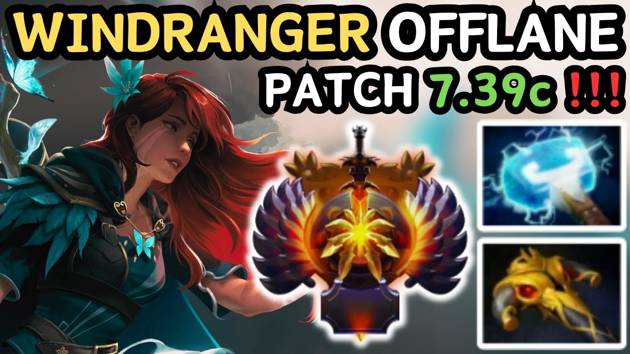 🔥 WINDRANGER OFFLANE IS ACTUALLY BROKEN 💢 INSANE DAMAGE & CONTROL | DOTA 2