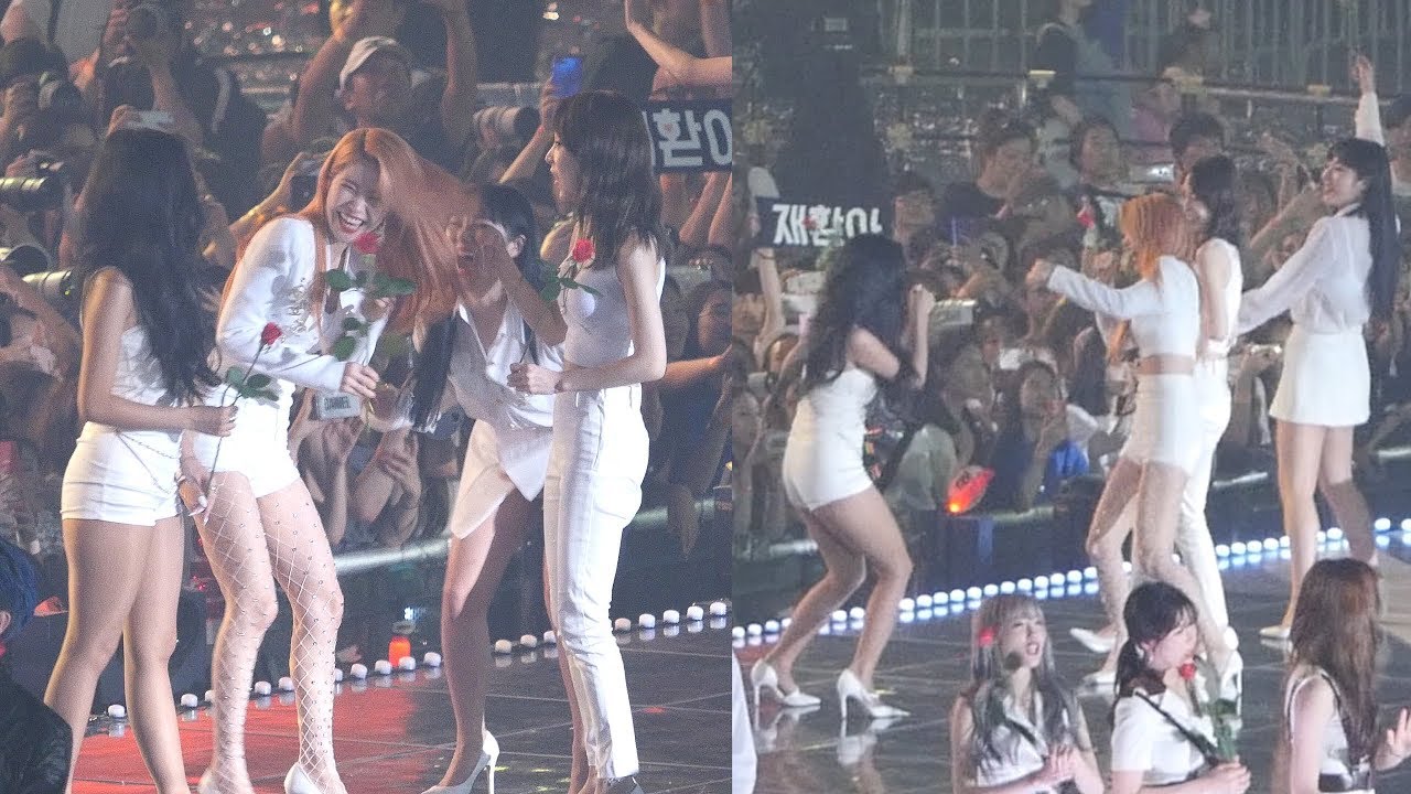 유쾌한 마마무 Pleasant MAMAMOO : 엔딩 무대 Ending Stage : fancam : 고척스카이돔 180801