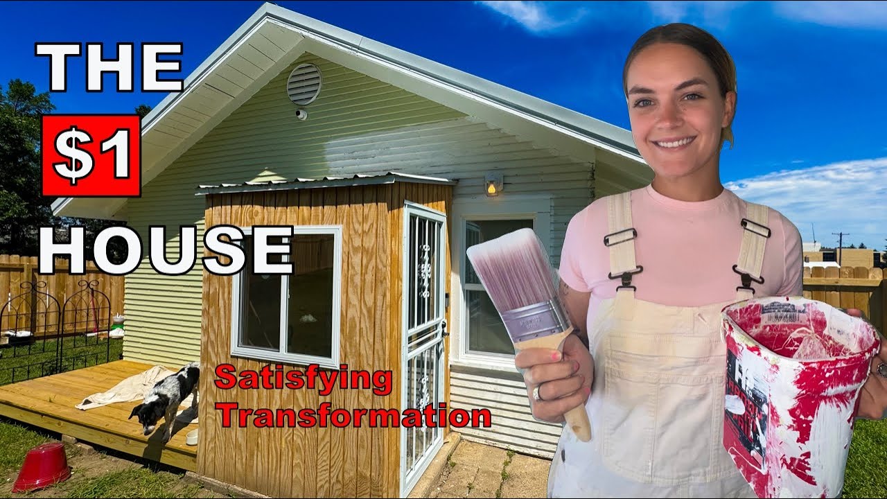 My $1 House: Painting 100-Year-Old Siding