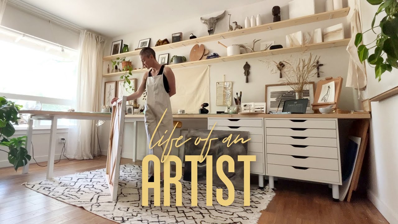 A Fresh Week in my Life as an Artist in Spring!