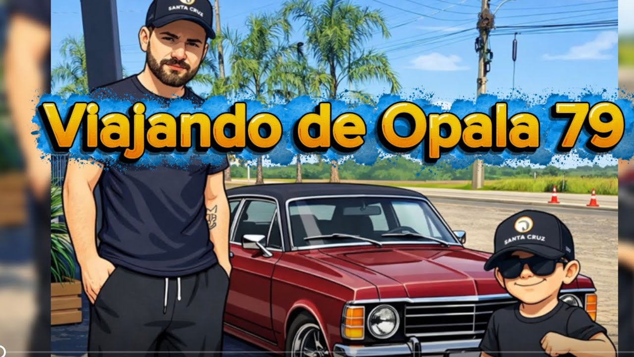 Primeira viagem de Opala com meu filho de 5 anos - velopark fueltech