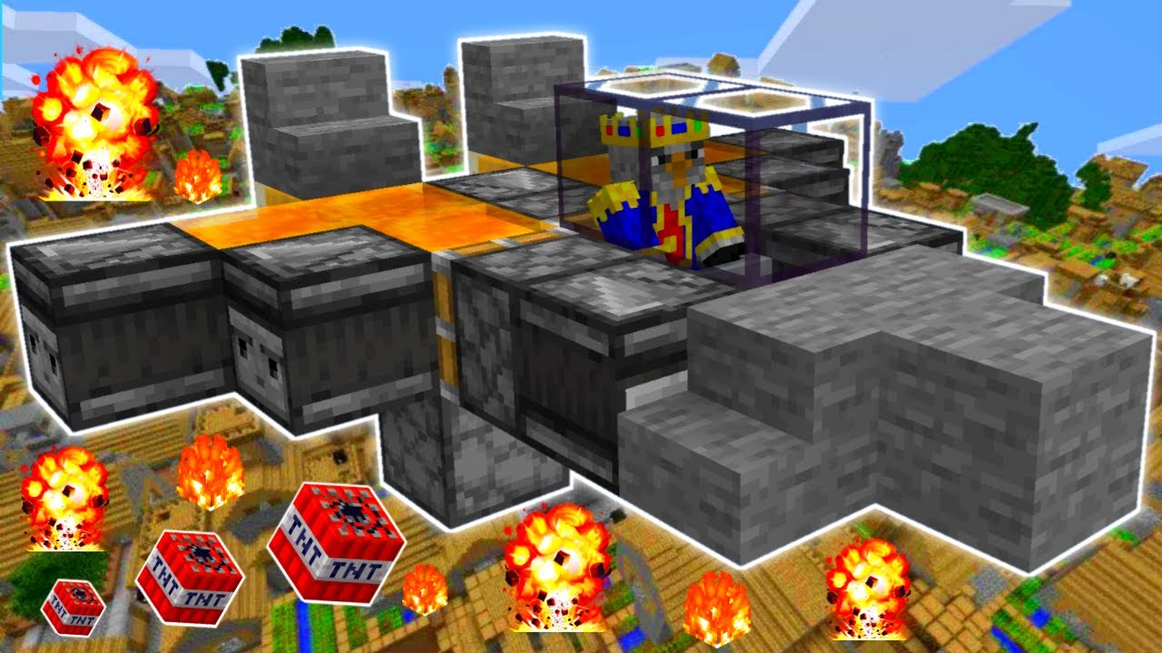 🦅 Minecraft Bedrock 1.19 | EASY BOMBER PLANE TUTORIAL!