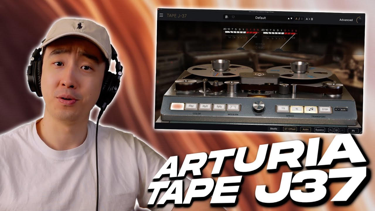 New Arturia Tape J-37! Best Tape Plugin Out?