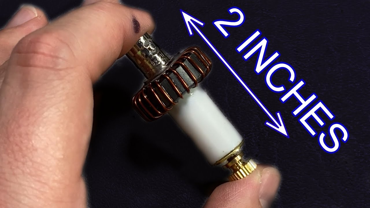 Spark Plug EFHW Antenna - 50 watts in a 5cm Package