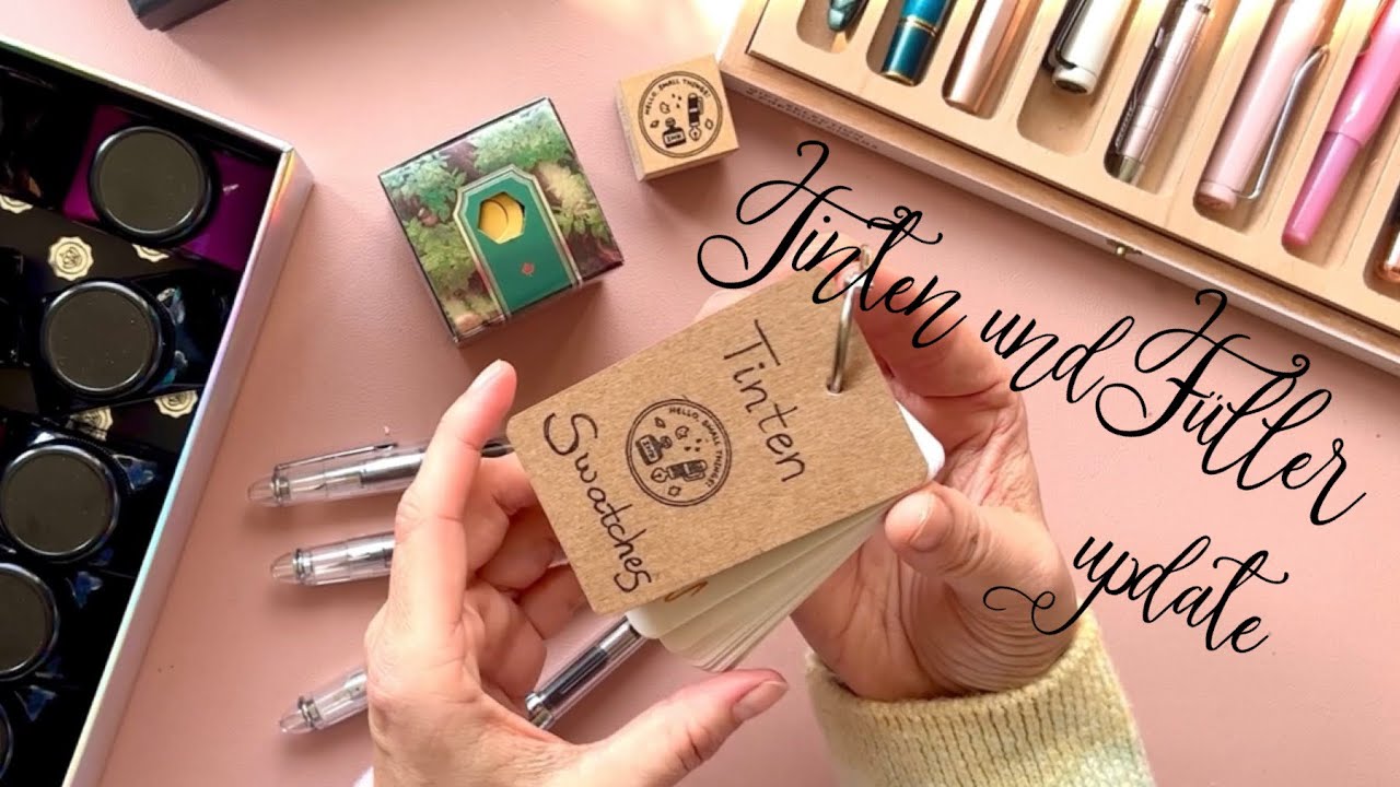 Füller und Tinten Update | Ferris Wheel Press | Platinum Preppy | Tinten Swatches