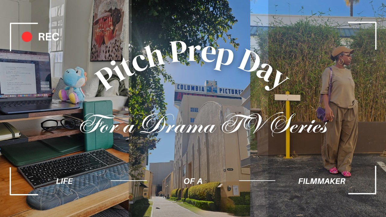 Prepping to pitch a drama TV series! Filmmaker in her 30s