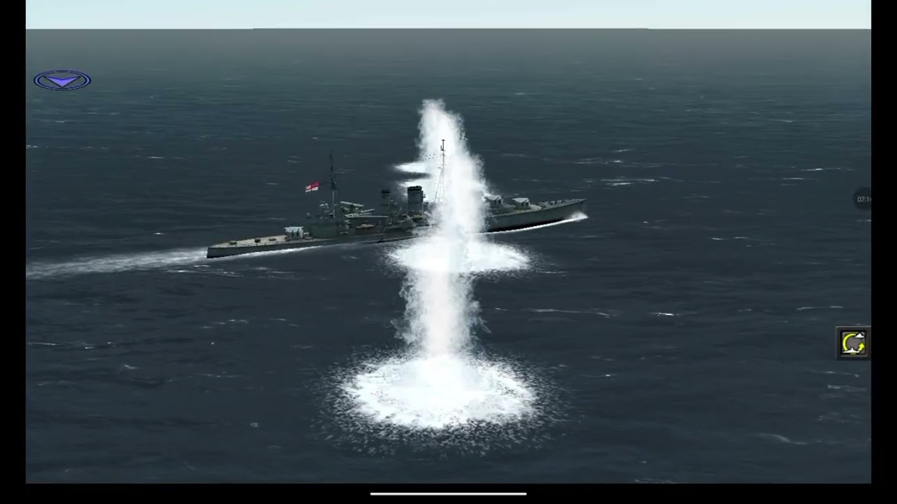 BOSS FIGHT!!! | KMS Schernhorst VS HMS Exeter, Fiji, and HMS Berwick 