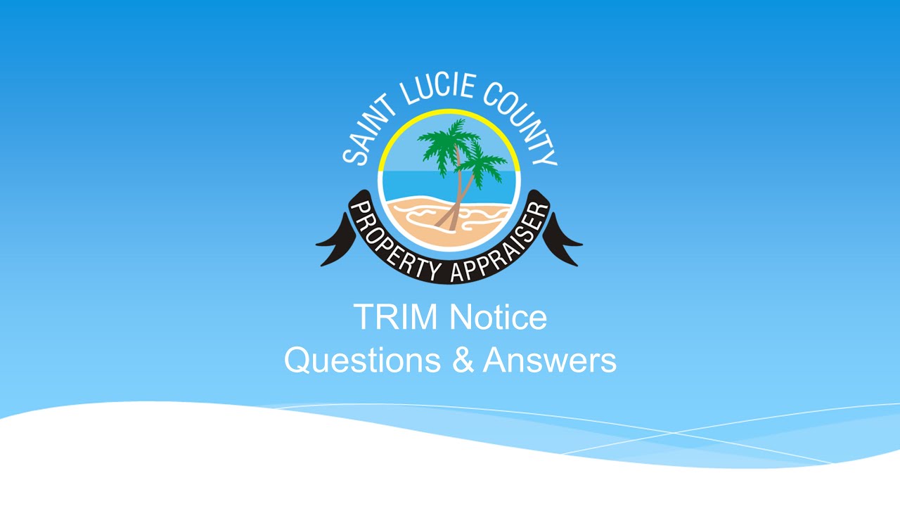 TRIM Notice Q&A 2023