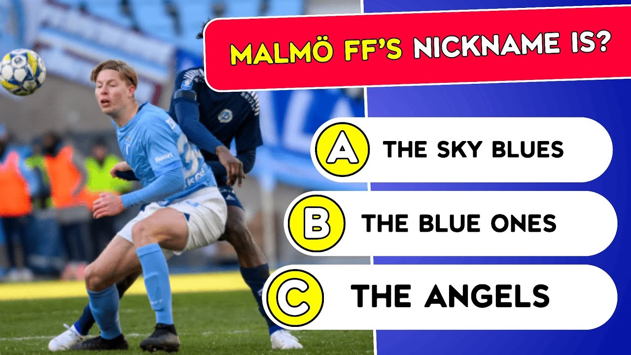 @MFFTV  MALMÖ FF KNOWLEDGE TEST – ONLY TRUE SOCCER EXPERTS PASS 