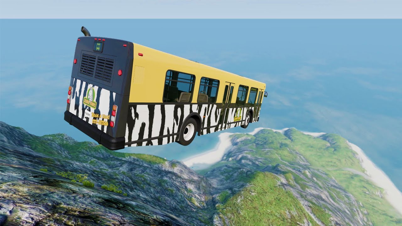 SPEEDING BUS Destroys Everything! | BeamNG Drive #15
