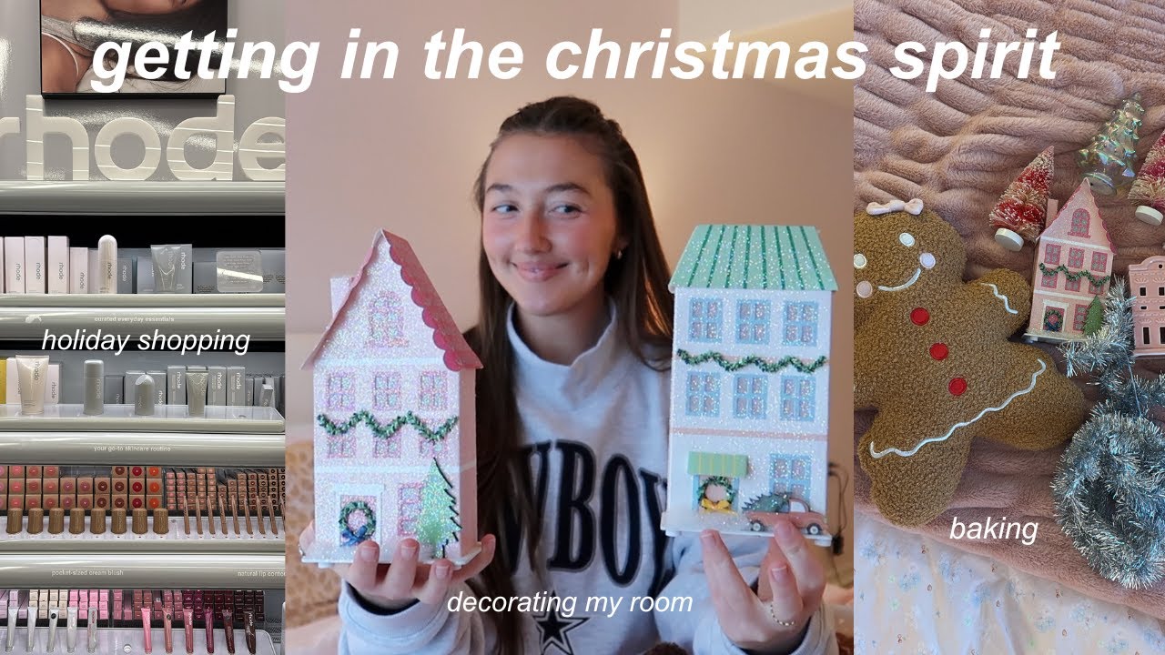 Украшаю комнату, покупаю подарки и выпекаю - vlogmas, часть 1