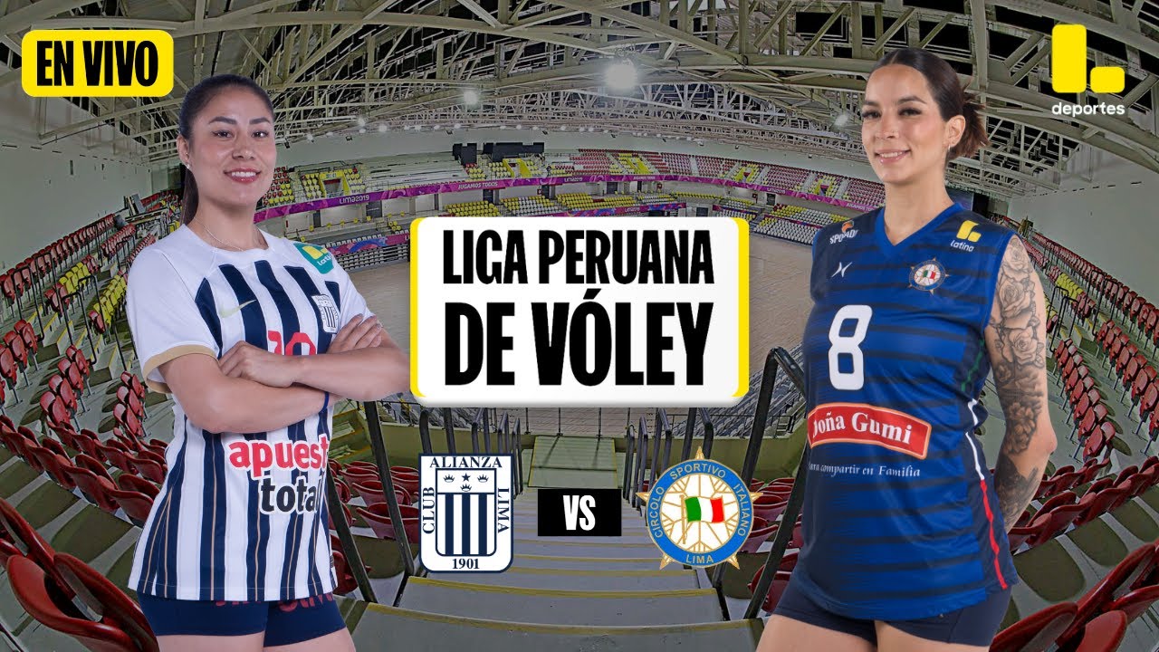 🟡ALIANZA LIMA - CIRCOLO🏐 | SIGUE LA LIGA PERUANA DE VÓLEY 2024/25  EN LATINA