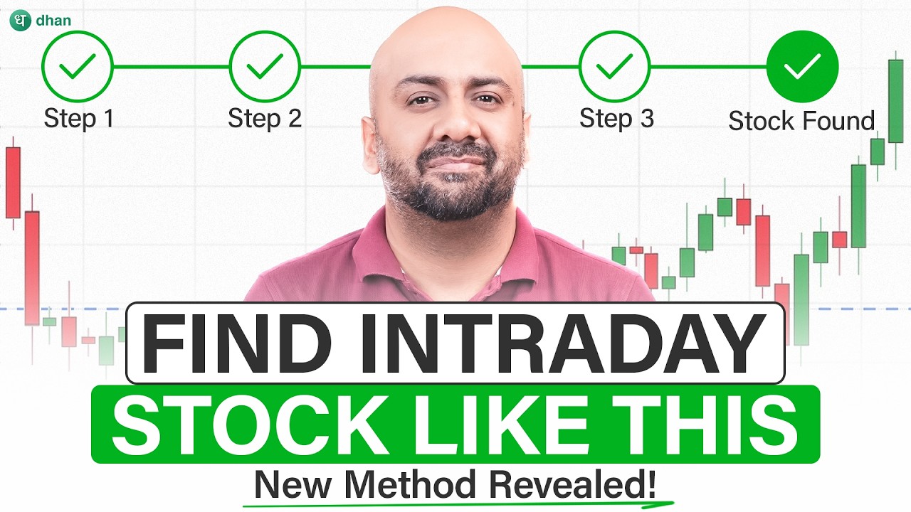 How To Choose Stocks For Intraday Trading (100% FREE Screener Inside)