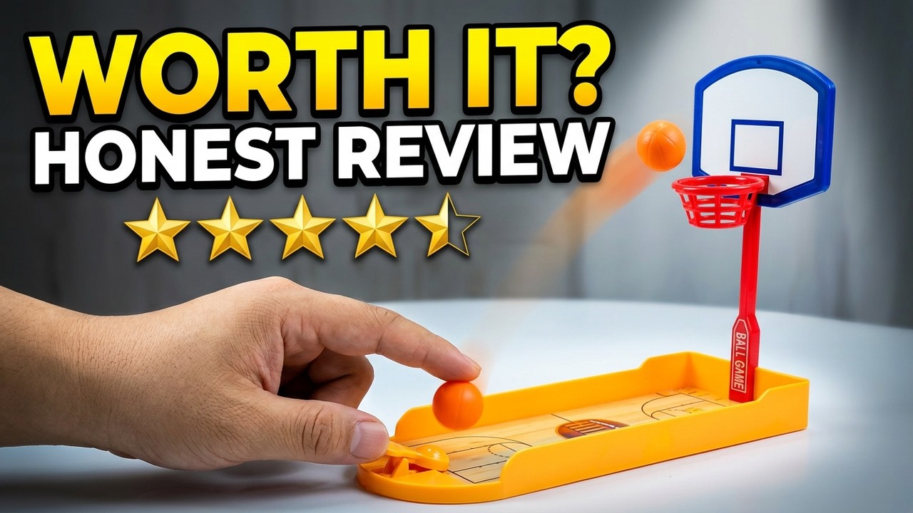 Kids Mini Table Finger Basketball Game Toy Review