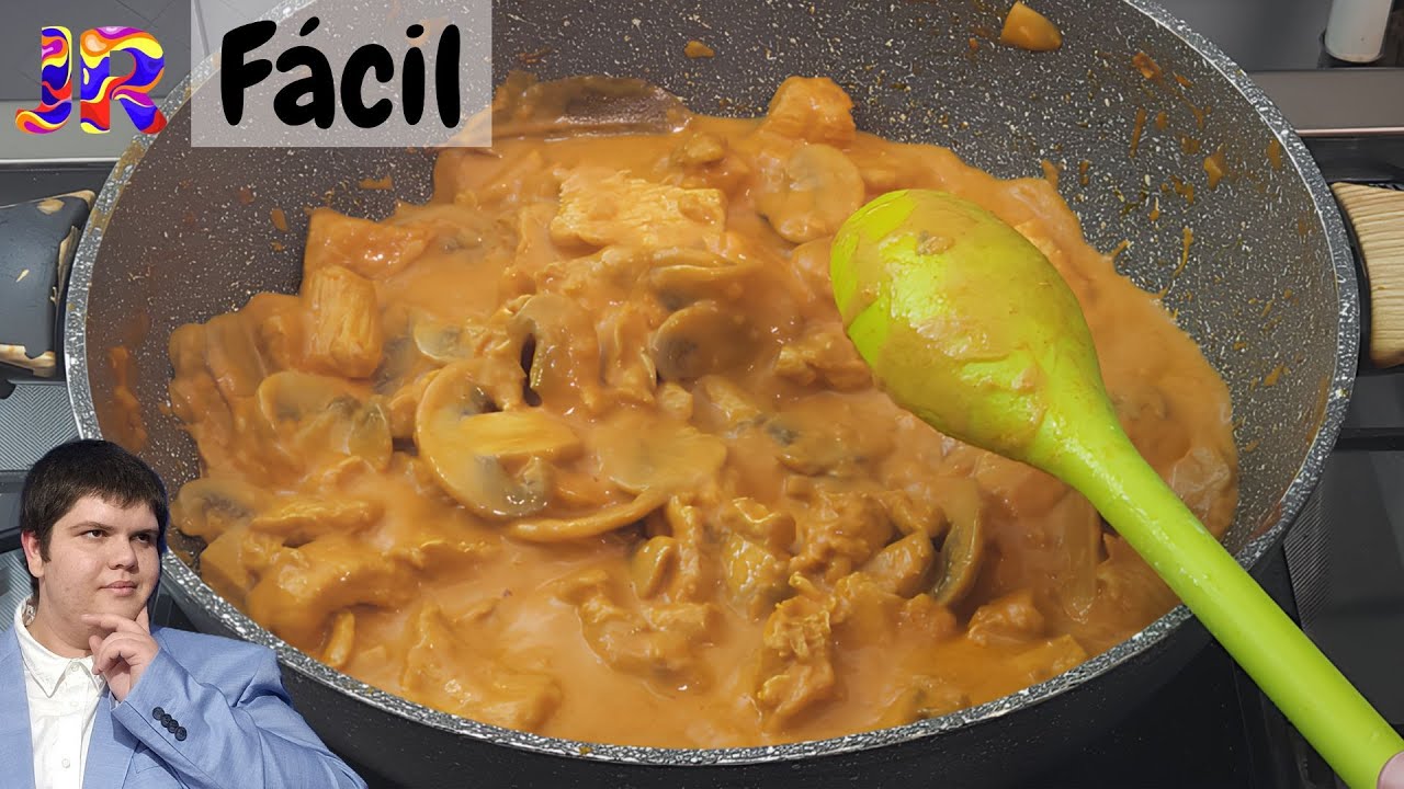 STROGONOFF DE FRANGO - RÁPIDO, FÁCIL E DELICIOSO!