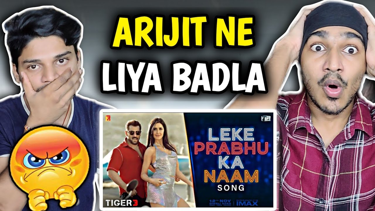 Leke Prabhu Ka Naam Song | REACTION | Tiger 3 | Salman Khan |