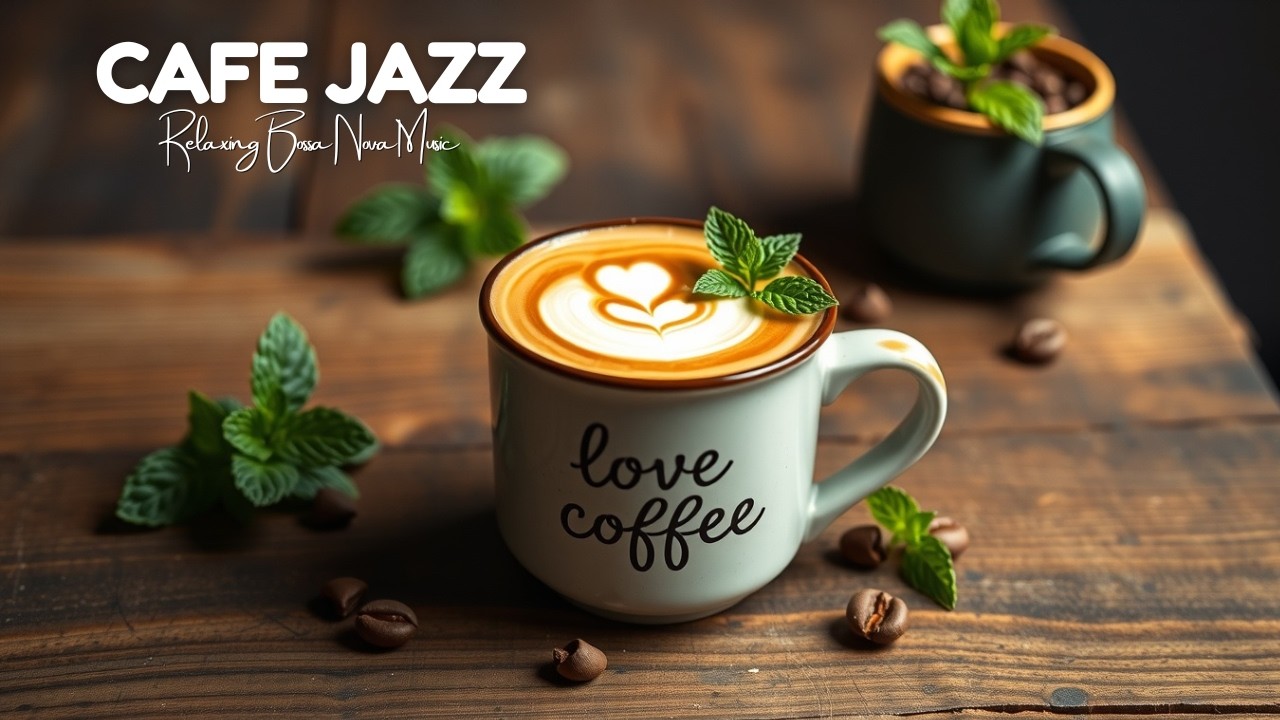 Relaxing March Jazz ☕ Elegant Coffee Shop Jazz & Gentle Bossa Nova Instrumental for a Bright Mood