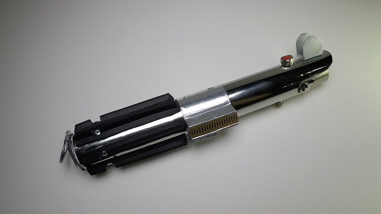 Star Wars: Make the Skywalker Lightsaber for $25 with sounds, clashes, and lights Part 1