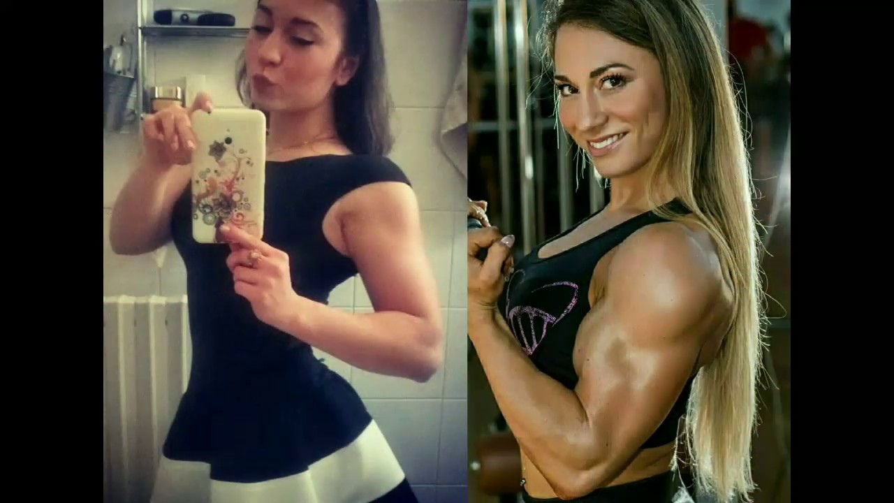 Muscle transformation of Elena Rago