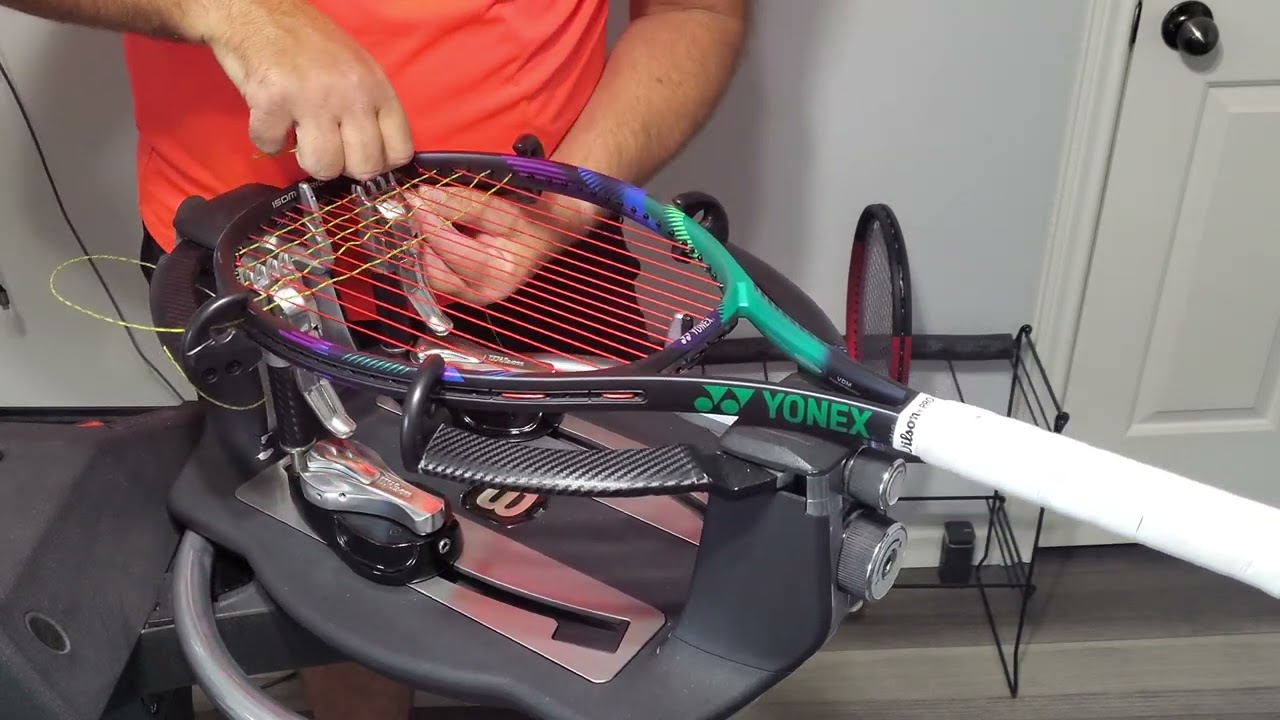 Пошаговая инструкция по установке струн на Yonex Vcore Pro 100 2022 года