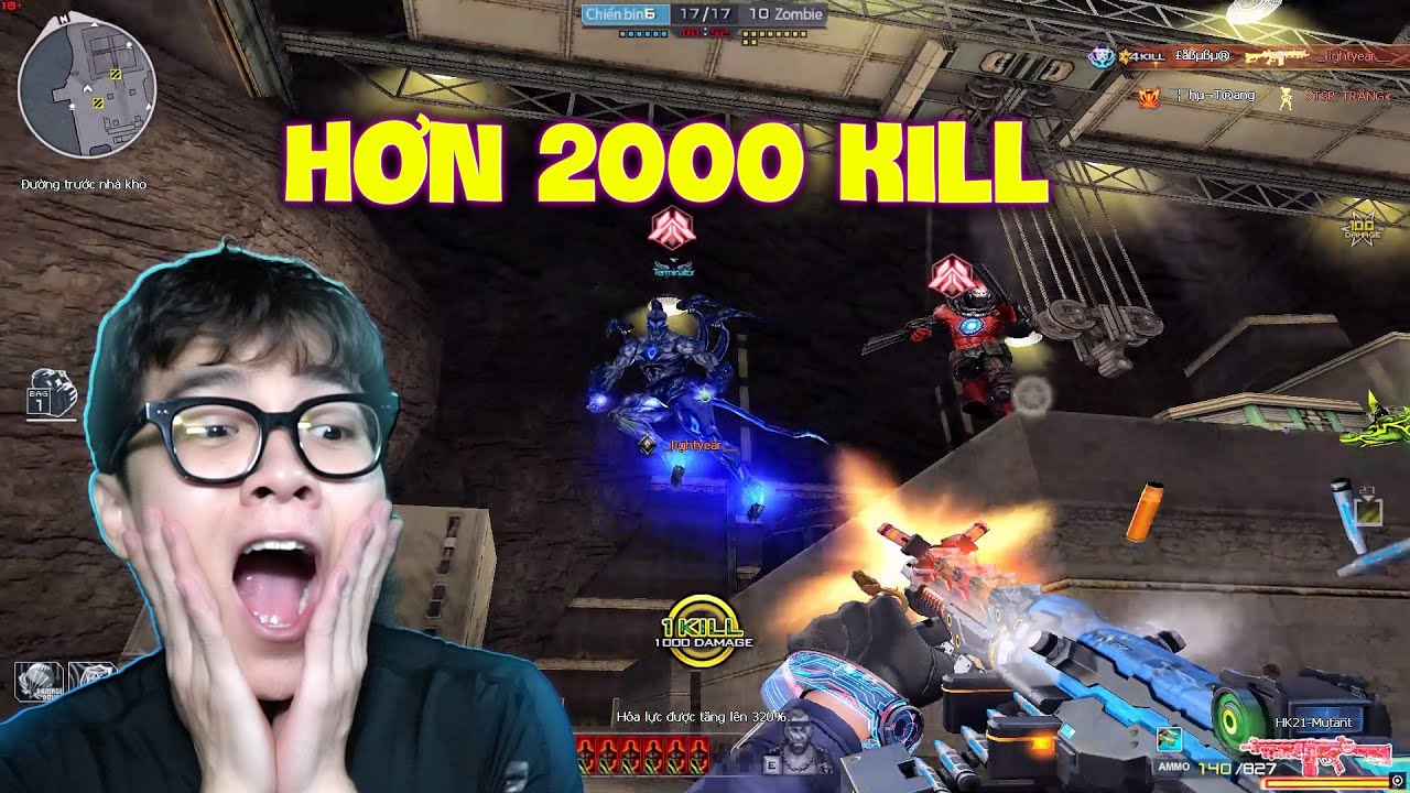 1 Buổi Lên dame khủng khiếp 2000 Kill