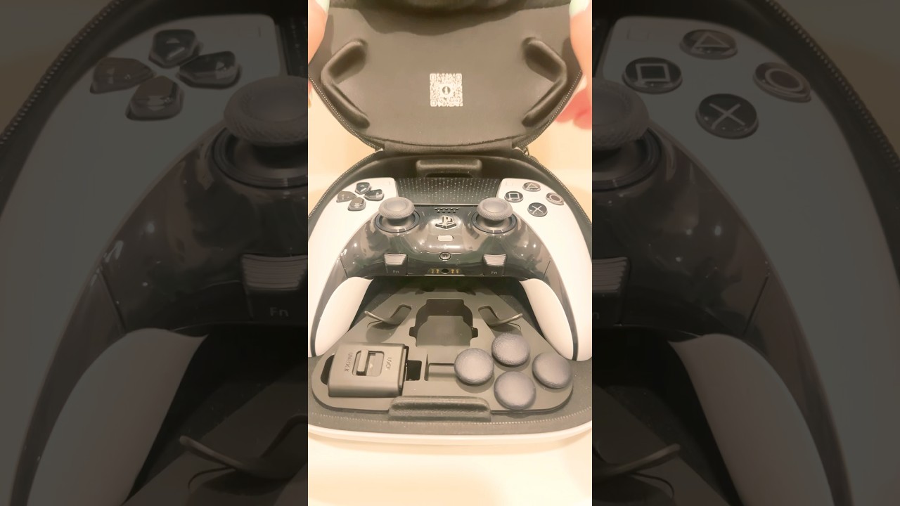 Tingly PlayStation Edge Controller Sounds  #gaming #playstation #asmr #ps5 #controller #relaxing
