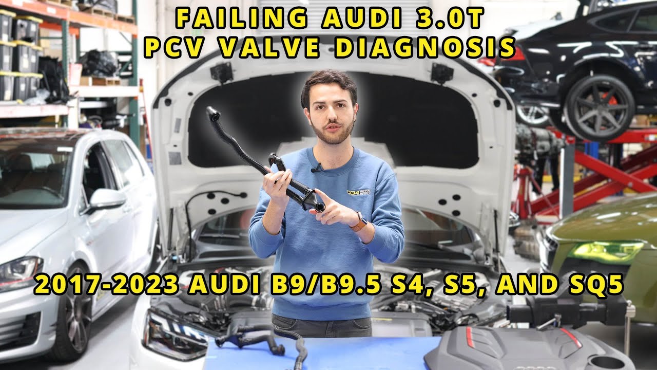 Неисправность клапана PCV Audi 3.0T | Audi B9/B9.5 S4, S5 и SQ5 2017–2023 гг.