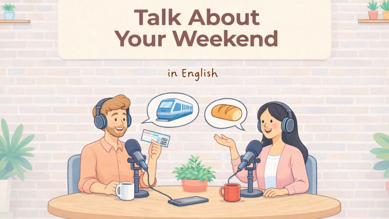 Speak English About Your Weekend | Easy Conversation Practice