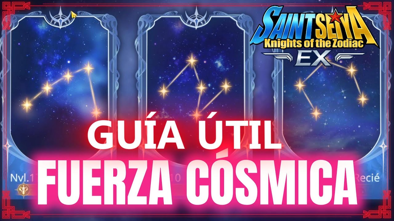 🔥GUÍA PABELLÓN FUERZA CÓSMICA 🔥 SAINT SEIYA EX – 