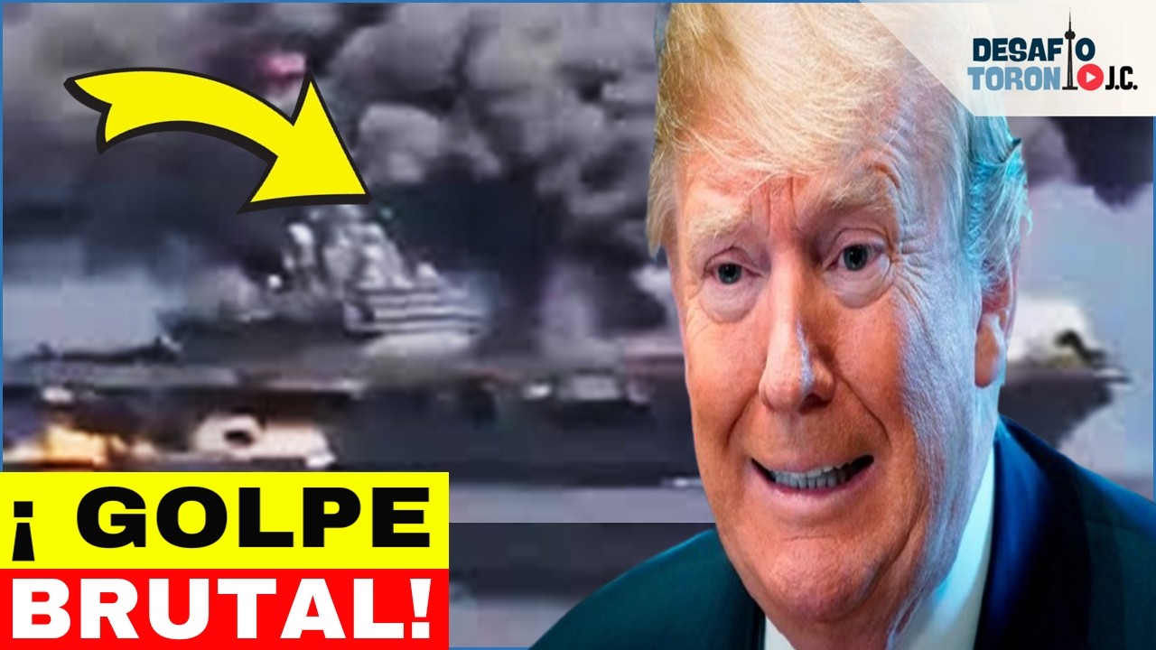 TRUMP LO CONFIESA! Misiles Ghadir de Ir&aacute;n HUNDEN Portaaviones EEUU | DesafioTorontoJC