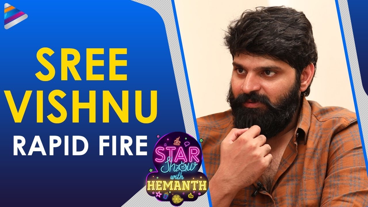 Sree Vishnu Rapid Fire Interview | The Star Show With RJ Hemanth | Telugu FilmNagar