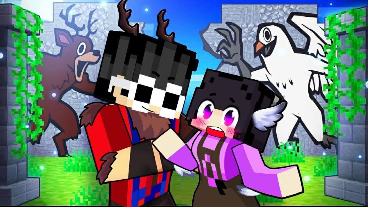 DEER and OWL FORBIDDEN LOVE in Minecraft…