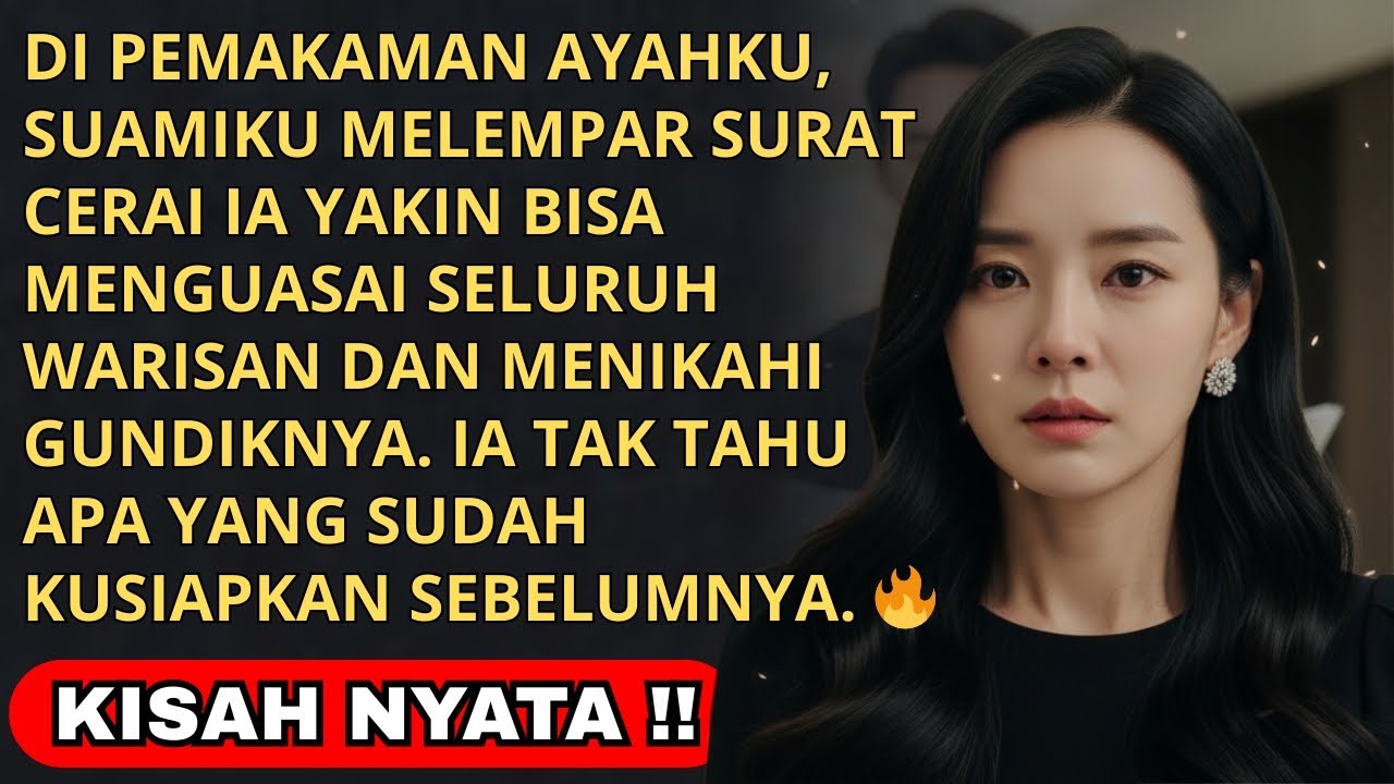SUAMI LEMPARIKU SURAT CERAI SAAT AYAHKU - DIA KIRA SETELAH MENCERAIKANKU BISA KUASA HARTA WARISAN...