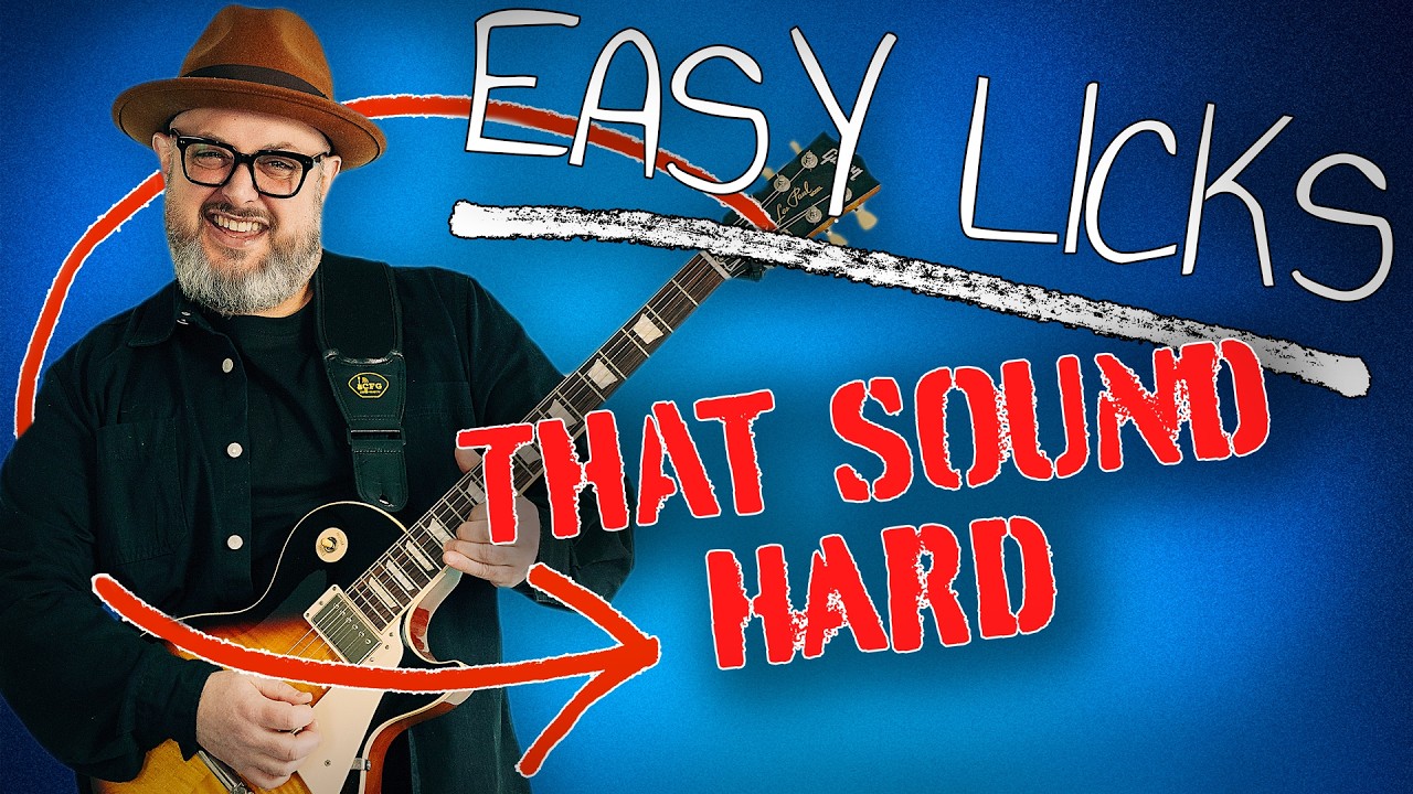 Easy Guitar Licks that Sound Hard to Play