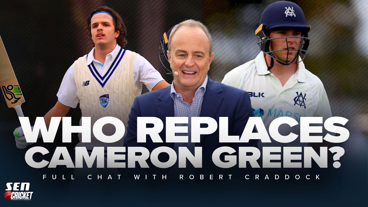 Who is the REPLACEMENT for Cam Green this summer? - SEN Cricket