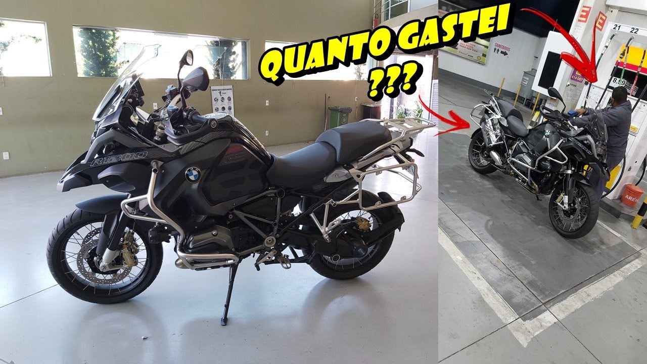 QUANTO VOU GASTAR PRA ENCHER O TANQUE DA GS 1200 ADVENTURE # 30 LITROS